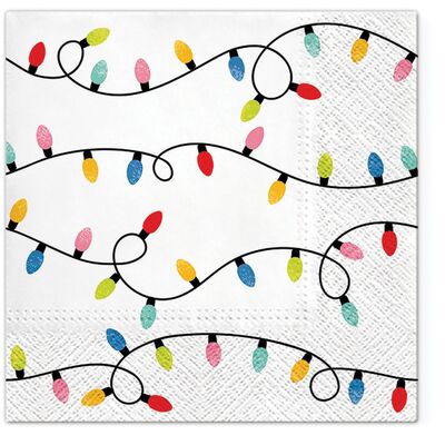 Komplet serwetek 33 x 33 cm Boże Narodzenie TL232800 20 sztuk