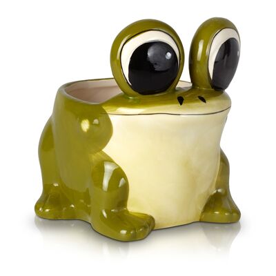 Osłonka ceramiczna żaba 18 cm