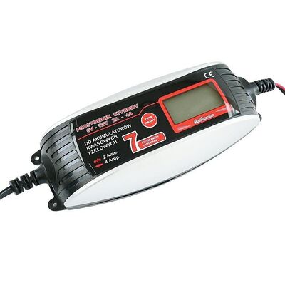 Prostownik cyfrowy 6 / 12V 2 / 4 A DVL