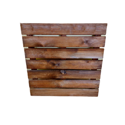 Podest 50 x 50 cm brąz