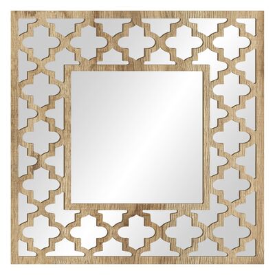 Lustro ORNAMENT 50 x 50 cm MR004 Annett dąb