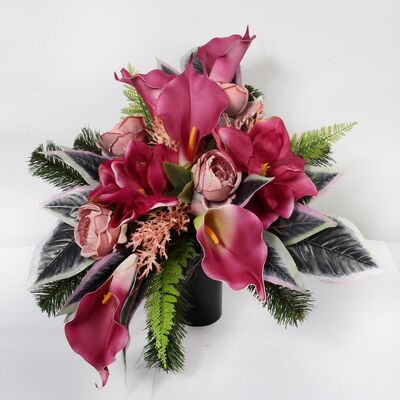 Stroik dekorowany w wazonie produkt Premium 45 x 60 cm SDWB-19