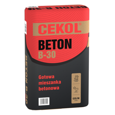 Cekol Gotowa mieszanka betonowa B-30 25 kg