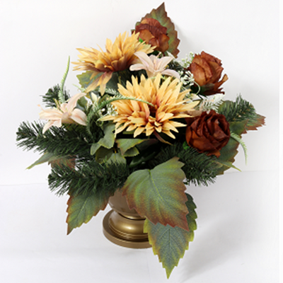 Stroik dekorowany w misie 45 x 40 cm SDMB-15