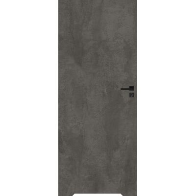 Drzwi wewnętrzne z podcięciem CANIS beton ciemny 80 lewe