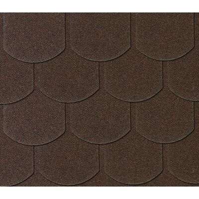 Gont bitumiczny karpiówka brązowy