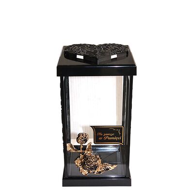 Lampion Fermo 30 cm złoty