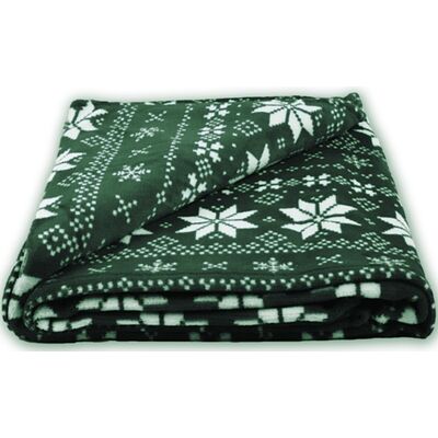 Koc NORDICO 150 x 200 cm wz. 06 zielony