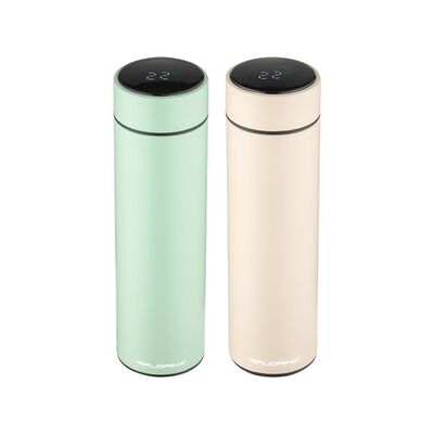 Termos Bibi z termometrem i wyświetlaczem LED 450 ml mix kolorów