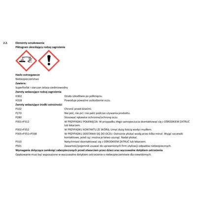 Nawóz granulowany Primafoska 1 kg Bopon