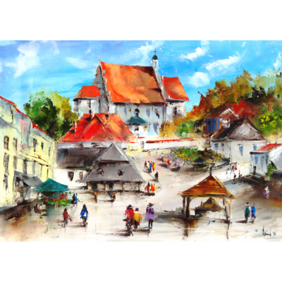 Obraz na płótnie 50 x 70 cm Kazimierz