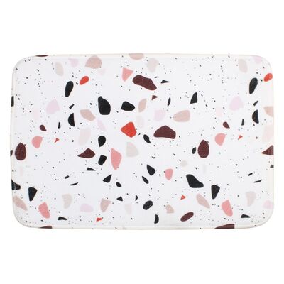 Mata łazienkowa GRANZA 40 x 60 cm biały