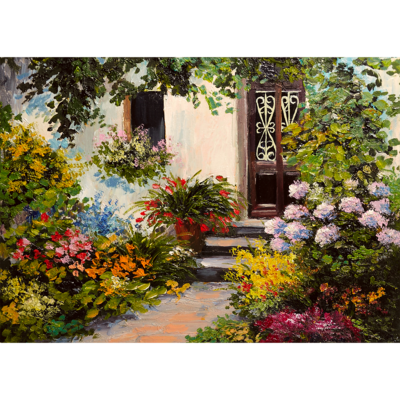 Obraz na płótnie 100 x 70 cm Ogród