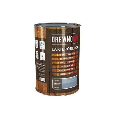 DREWNOMIX Lakierobejca  900 ml szarość
