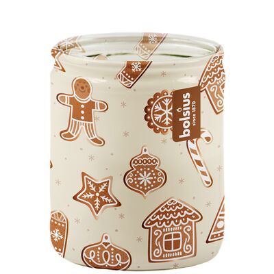 Świeca zapachowa w szkle sleeve z motywem 82/68 mm