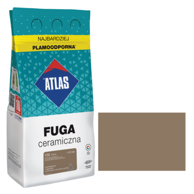 ATLAS Fuga ceramiczna 120 toffi alubag 5 kg