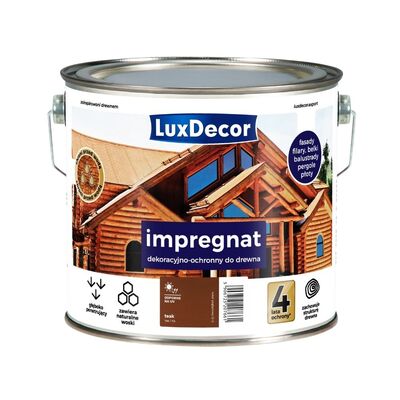 LuxDecor Impregnat dekoracyjno-ochronny teak 2,7 l