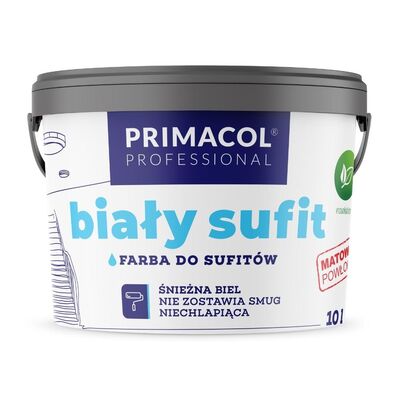 Farba Biały sufit 9 l