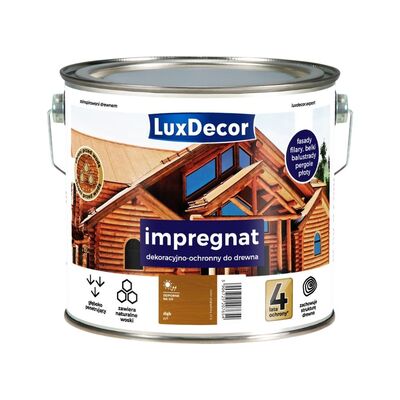 LuxDecor Impregnat dekoracyjno-ochronny dąb 2,7 l