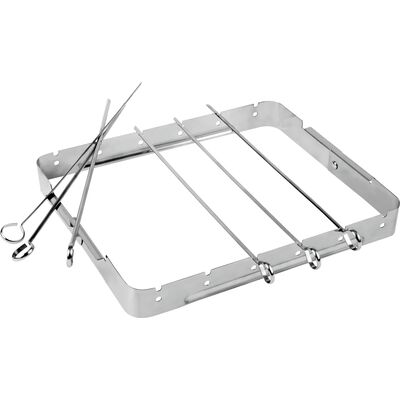 Opiekacz do szaszłyków (mangał) 34 x 25 cm stalowy Activa
