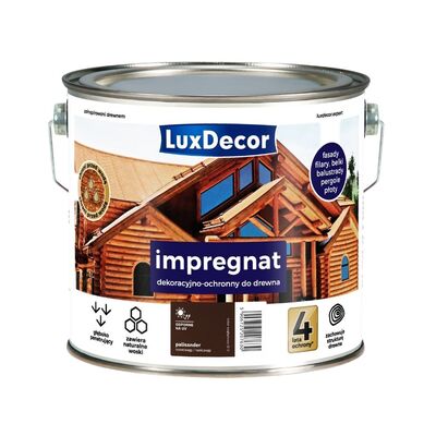 LuxDecor Impregnat dekoracyjno-ochronny palisander 2,7 l