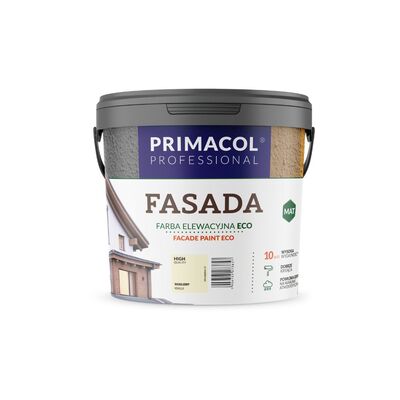 Primacol Farba Fasada Eco waniliowy 4,5 l