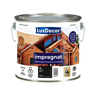 LuxDecor Impregnat dekoracyjno-ochronny heban 2,7 l