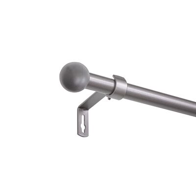 Karnisz pojedynczy Base I 240 cm 16 mm kula satyna