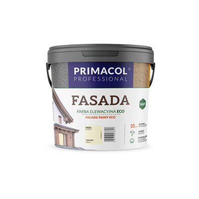 Primacol Farba Fasada Eco waniliowy 2,7 l