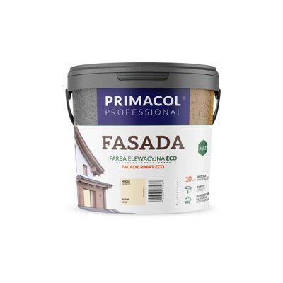 Primacol Farba Fasada Eco beżowy 4,5 l