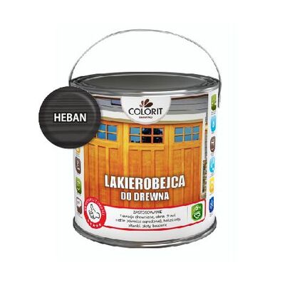 Colorit Drewno Lakierobejca do drewna Heban 2,5 l