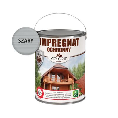 Colorit Drewno Impregnat ochronny szary 4,5 l