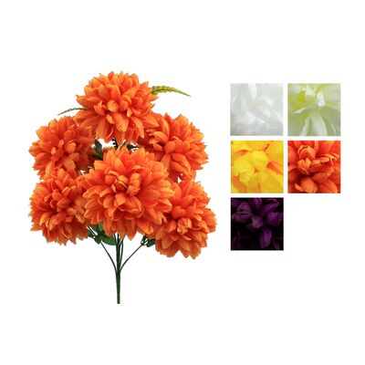 Chryzantema bukiet 7 kwiatów 54 cm mix kolorów