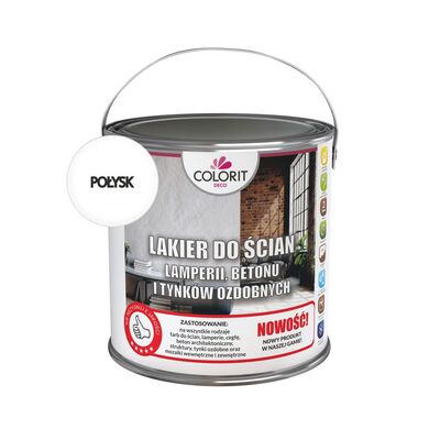 Lakier do ścian połysk 2,5 l Colorit
