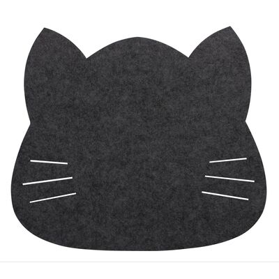 Podkładka filcowa KOT 38 x 34 cm czarny