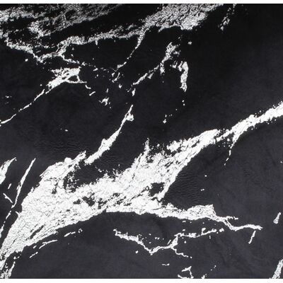 Obrus STORM 85 x 85cm czarno-srebrny