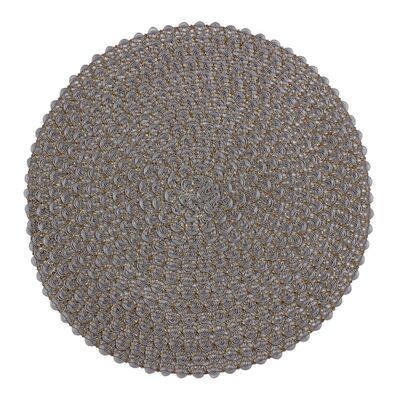 Podkładka VIENNA śr. 38 cm szaro-złoty