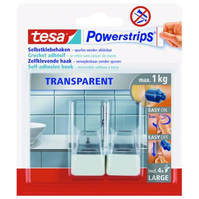 Haczyk przezroczysty 2 sztuki