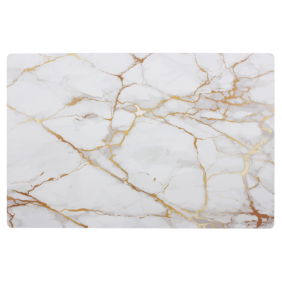Podkładka CALCITE 43 x 28 cm marmur złoty