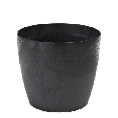 Donica MAGNOLIA 180 ECO recycled czarny beton