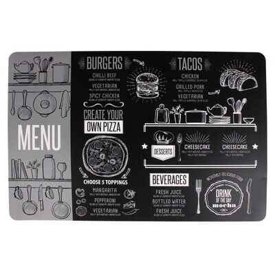 Podkładka TACOS 43,5 x 28,5 cm czarny