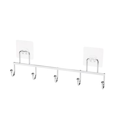 Wieszak ścienny z 5 haczykami Axel chrom