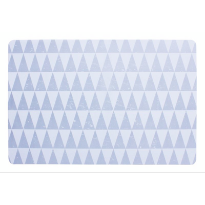Podkładka PYRAMIDS 43,5 x 28,5 cm srebrny