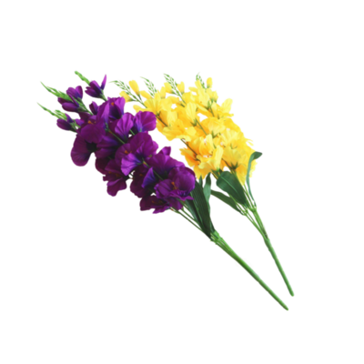 Kwiat gladiola 70 cm mix kolorów
