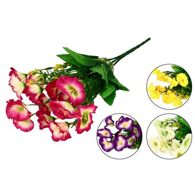 Kwiat sztuczny 40 cm mix kolorów