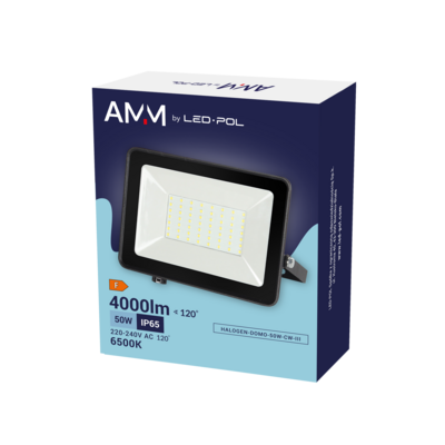 Naświetlacz HALOGEN DOMO 50 W III zimny biały