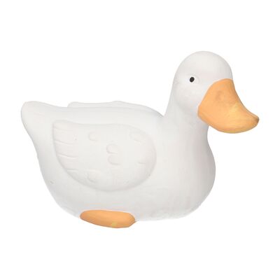 Figurka ceramiczna gęś 16 cm mix wzorów