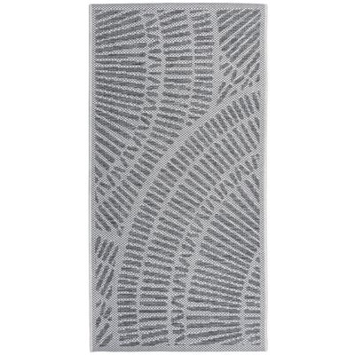 Dywan Clyde 50 x 80 cm koła szary