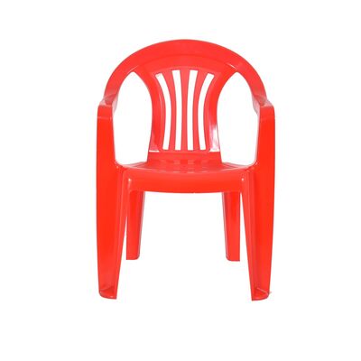 Krzesełko dziecięce plastikowe mix kolorów 36 x 52 cm