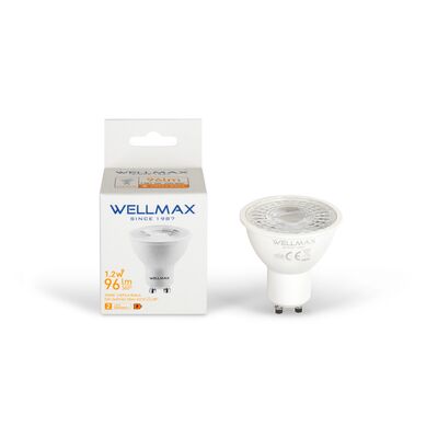 Żarówka LED GU10 1,2 W barwa ciepła Wellmax